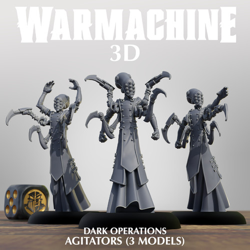 Cephalyx agitators warmachine - cephalyx, agitators-
