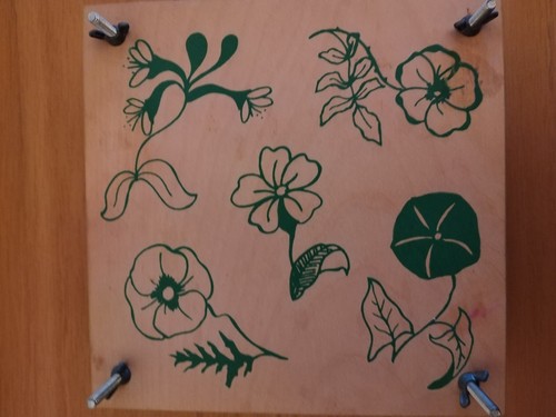 Flower press and herb dryer