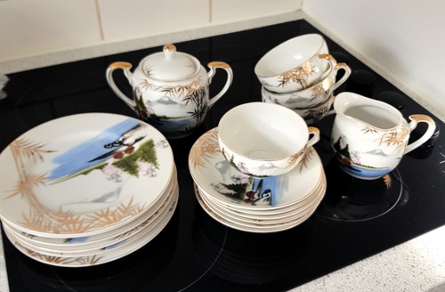 Vtg japanese kutani porcelain - japanese,