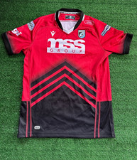 Cardiff Rugby Union 2022 Macron Away Jersey Kit | Child Boys 14 Years T-Shirt