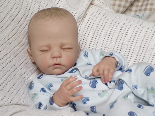 Reborn baby boy doll - reborn, ~