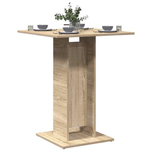Bistro table engineered wood - table,