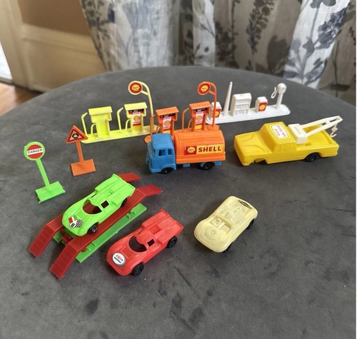 Shell gasoline gas pump tanker - shell,