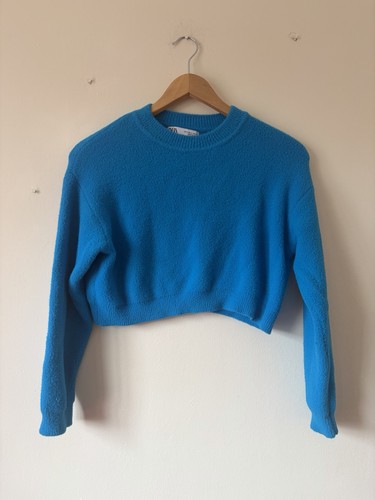 Zara cropped knit jumper - knit,