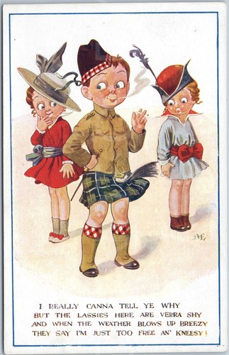 Artistic children scottish - children,
