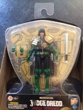 HIYA TOYS Judge Dredd Series Judge Hershey Action Figure .Brand new and sealed !