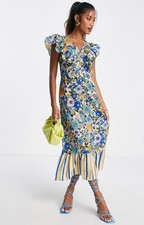 Topshop Womens Floral Print