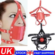 Faux Leather Head Harness