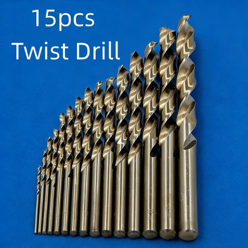 15pcs cobalt hss drill bit - 15pcs,