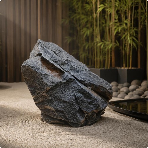 Foam sculpture stone - foam, pu