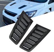 Universal bonnet vents Hood Trim Glossy black For Ford Focus RS ST MK2 style AE