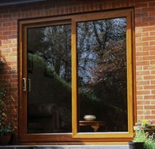 Oak Sliding Patio uPVC / Patio