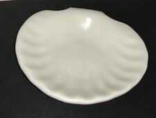 PORCELAIN SHELL SHAPE SOAP DISH MADE IN FRANCE