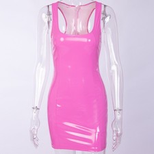 Womens PVC Faux Leather