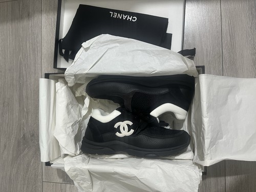 Chanel runners black white - runners, uk