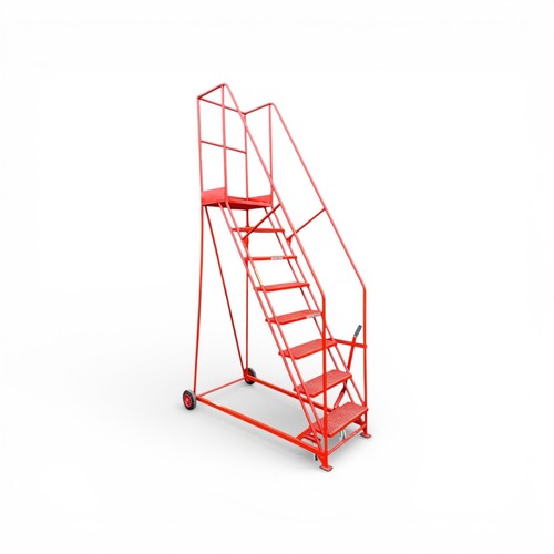 Tread red platform steel - tread,