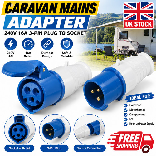 Mains hook site pin plug - hook,