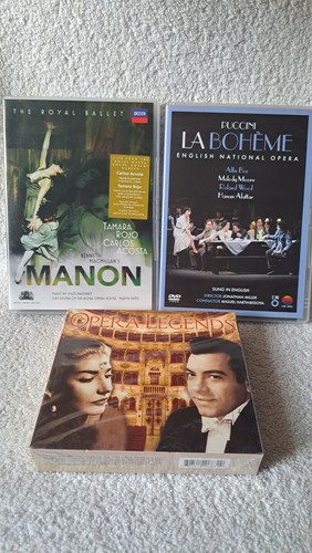 Manon royal ballet - ballet, dvd+la