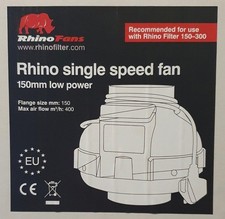 Rhino Extraction Fan 150mm