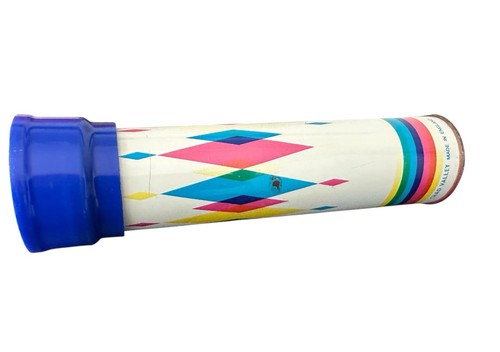 Vintage toy tin kaleidoscope - toy,