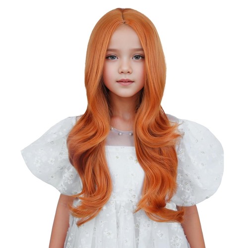 Ginger orange wavy curly - ginger,