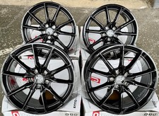 Alloy Wheels 19" Rainier Renault Grand Scenic Kadjar Laguna Megane 5x114 Black