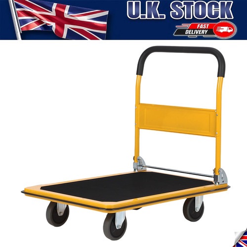 Folding platform trolley hand - platform,