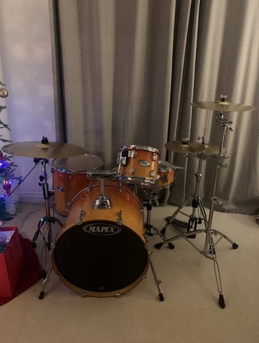 Mapex series drum kit orange - m,