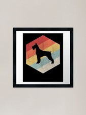funny giant schnauzer dog art