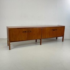 VINTAGE DANISH TEAK SIDEBOARD CREDENZA MIDCENTURY ARNE OLSEN MOGENS KOLD  #4497