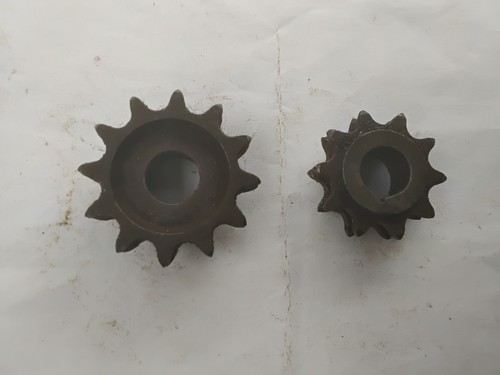 Two double teeth motorcycle - double,