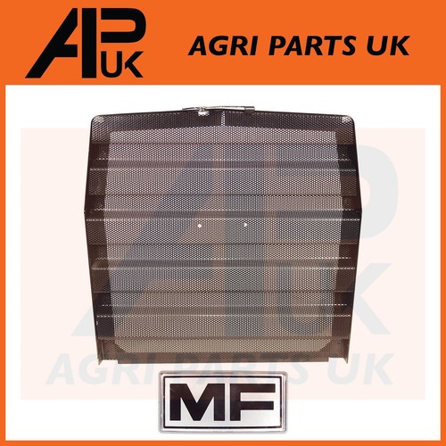 Front top grill panel badge - front,