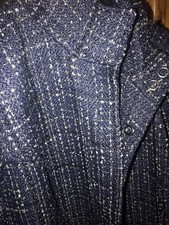 Dept 19 Navy Coat - Plus Size