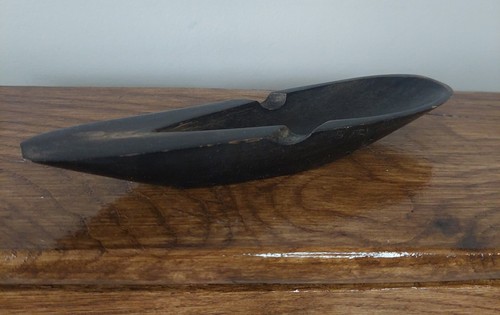 Horn ash tray trinket - trinket, dish