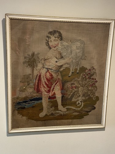 Antique victorian berlin - antique, wool