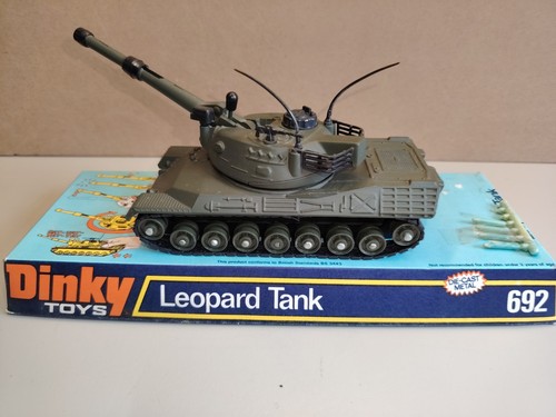 Dinky 692 leopard - 692, tank