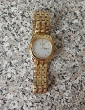 CITIZEN Eco-drive Men's Gold Tone Date  Day Watch, 35 mm