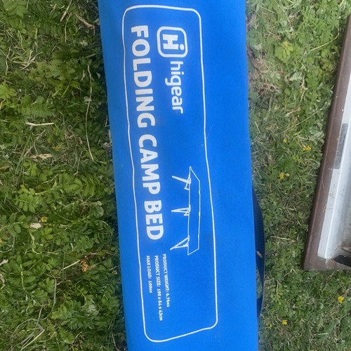 Gear folding camp bed - folding,