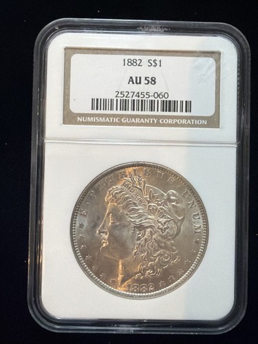 1882 morgan silver - , dollar