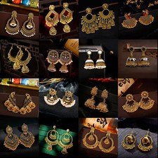 Indian Style Jhumka Jhumki Earrings Ethnic Exquisite Earrings Gift for Women