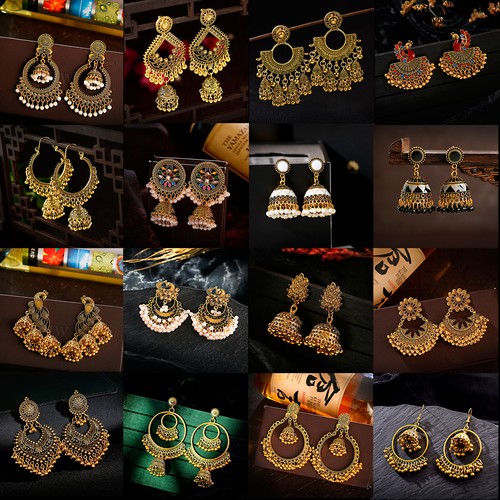 Indian style jhumka jhumki - style,