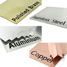 1.5 Kg Sheet Metal OFF CUTS Brass Copper ALI Stainless Zintec Galv Mild Steel