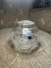 Royal Doulton Crystal Rose Bowl 