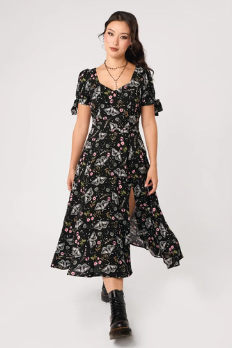 Hell bunny chrysalis dress - hell,