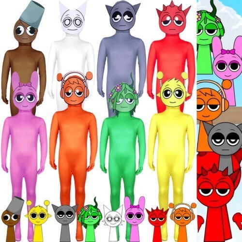 Kids adult sprunki - kids, cosplay