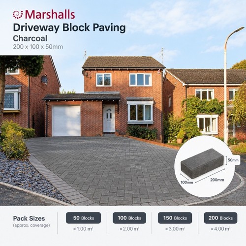 Marshalls block paving - block,
