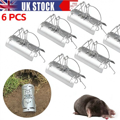 6pcs tunnel mole trap quick - 6pcs,