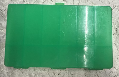 Green plastic storage - green,