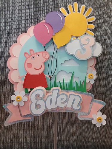 Pepper pig inspired cake - pepper,