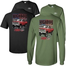 1971 Highboy F-250 Flag Ford Trucks T-Shirt or Long Sleeve